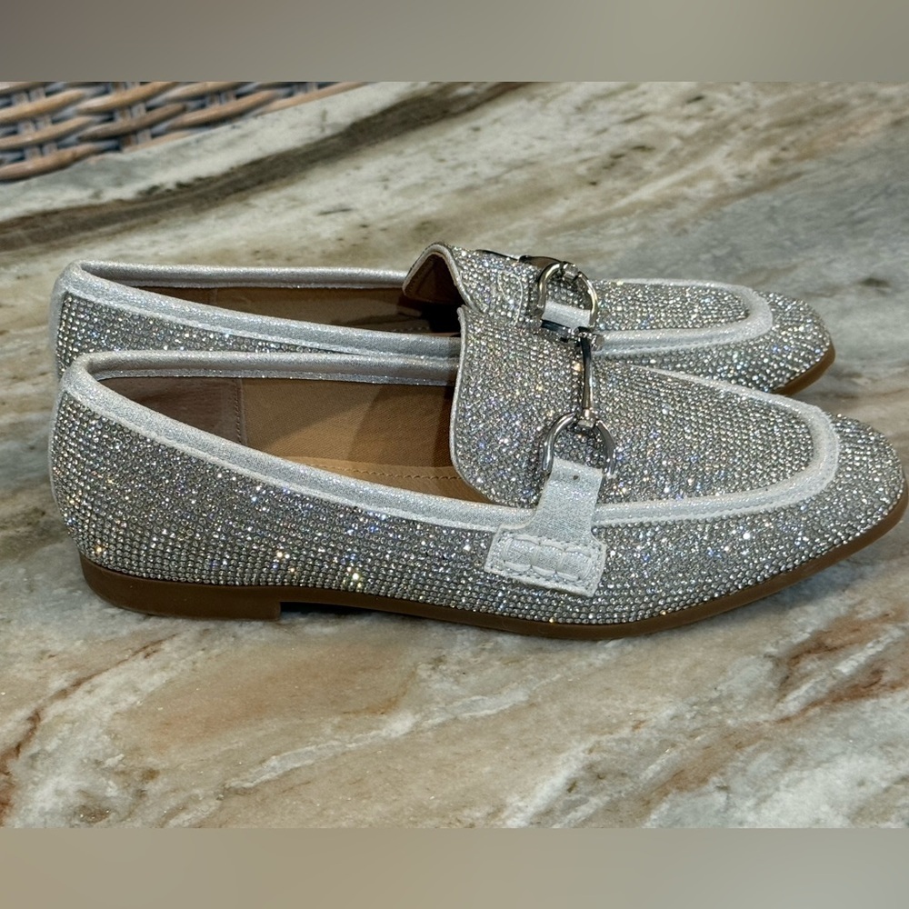 Women’s STEVE MADDEN Carrine Rhinestone loafers- Size 6 - Picture 5 of 8